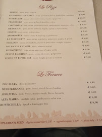 Menu / carte de Pizzeria Il Basilico à Saluzzo