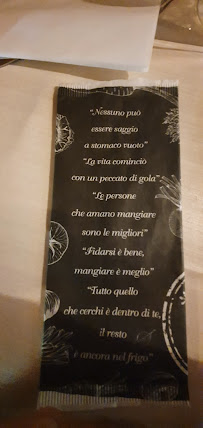 Menu du Albatros Ristorante Pizzeria à Ceccano