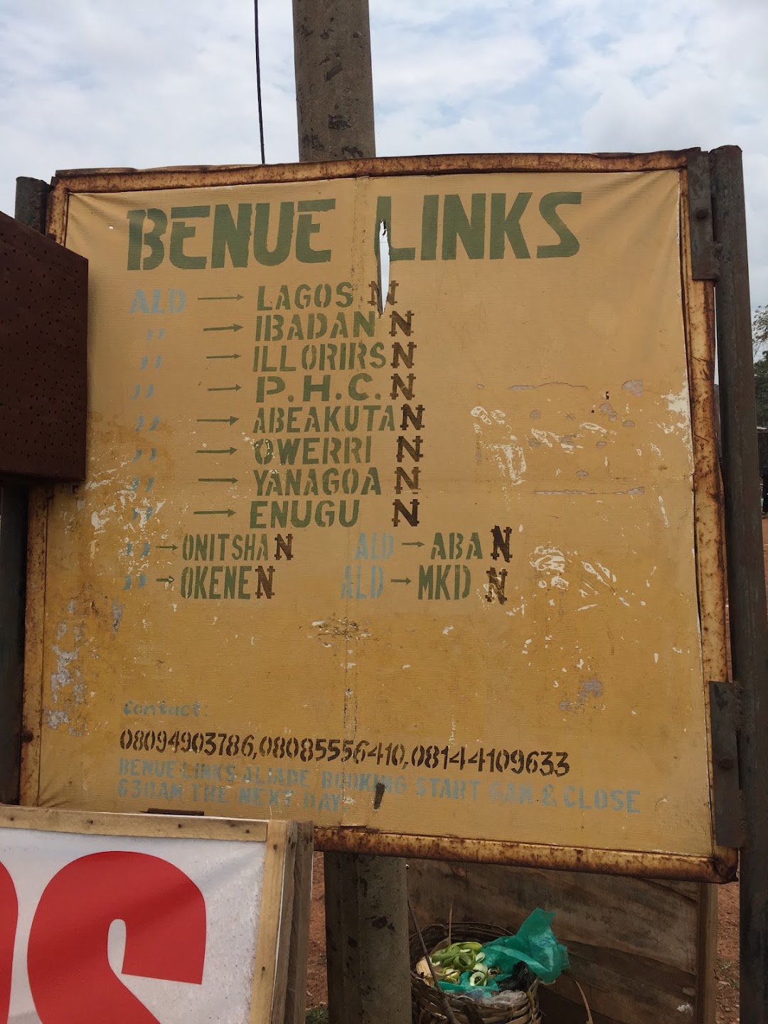 Benue Links Aliade
