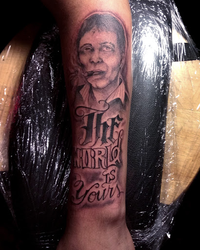 Explore leg tattoo ideas male, creative tattoo ideas in Roanoke, available at RailYard INK