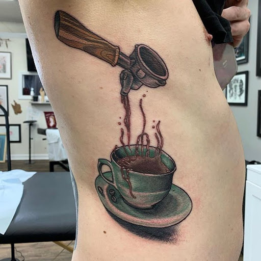 Explore tattoo cover up ideas for men, creative tattoo ideas in Norwalk, available at Organic Ink Tattoo