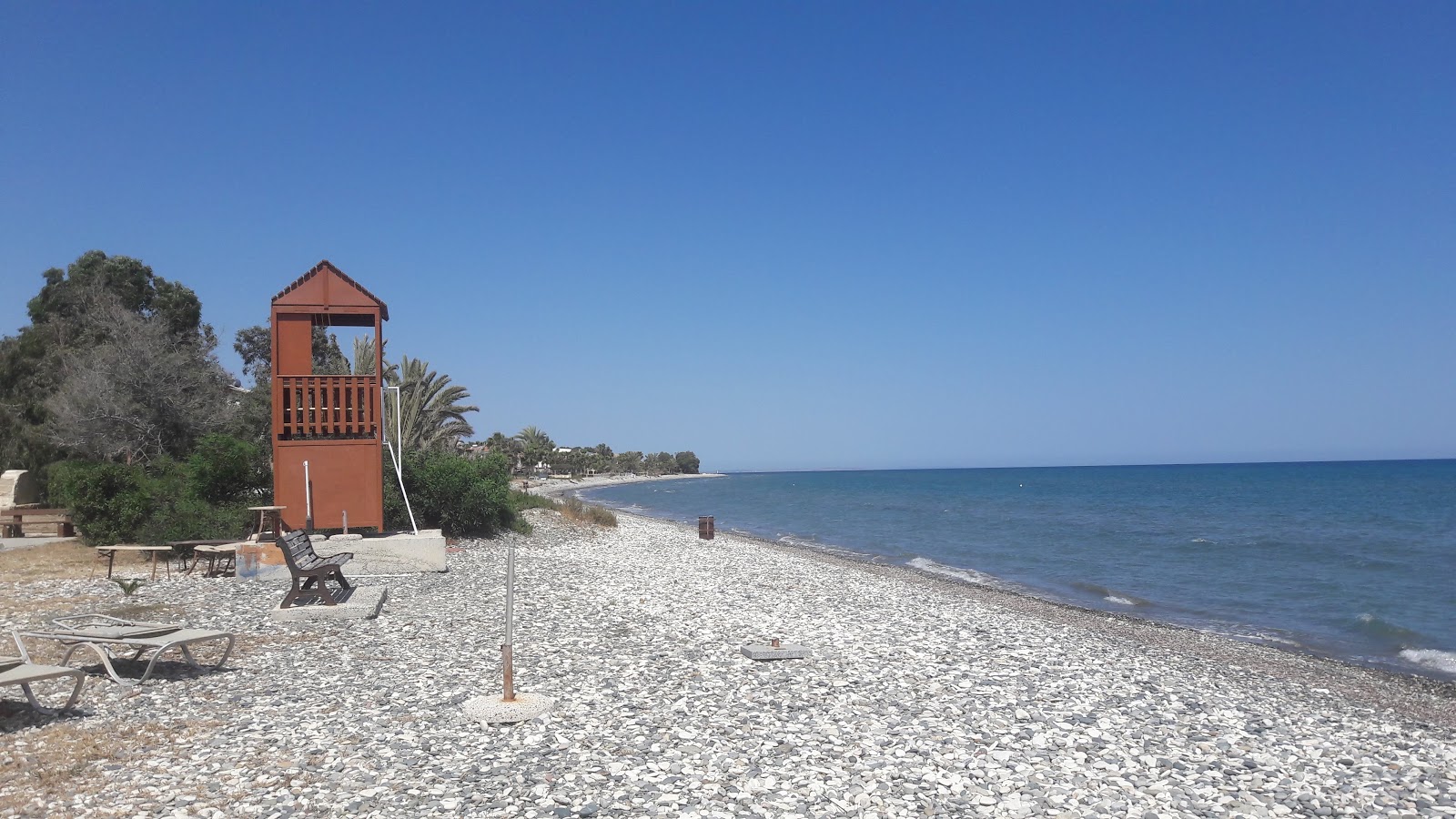 Photo de Meneou beach zone des équipements