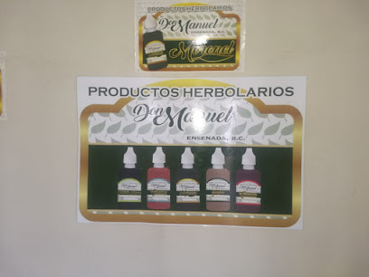 Productos Herbolarios Don Manuel Avalos Félix Córdova Y O Ignacio Allende 148, Chapultepec, 22785 Ensenada, B.C. Mexico