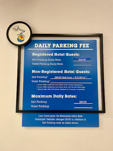 Hotel Parking info