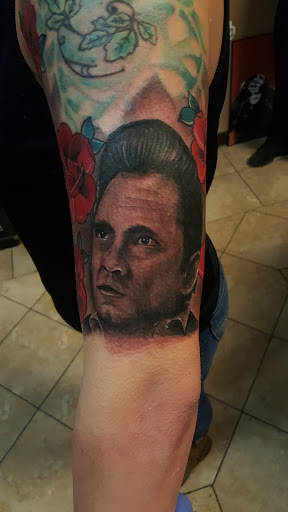 Explore godsmack tattoo ideas, creative tattoo ideas in Wilson, available at New Addiction Tattoos