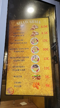 Menu du Ourika Restaurant à Kiel