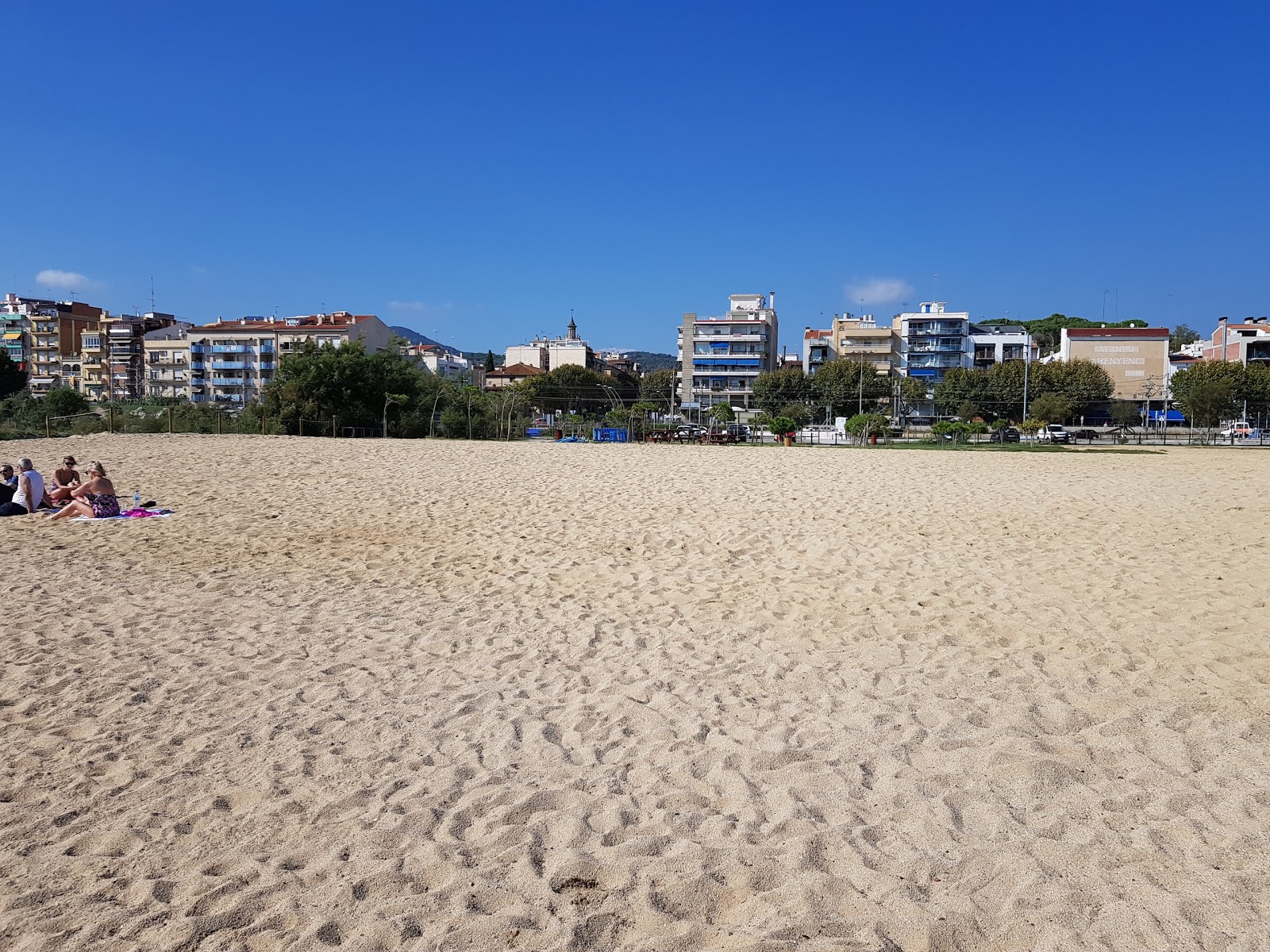 Foto di Playa de la Picordia con una superficie del sabbia luminosa