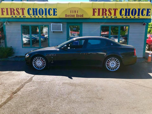 First Choice Auto Sales, 1181 Boston Rd, Haverhill, MA 01835, USA, 