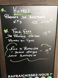 Le Bistro du Martroi à Pithiviers menu