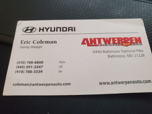 Hyundai Dealer «Antwerpen Hyundai - Catonsville», reviews and photos, 6440 Baltimore National Pike, Catonsville, MD 21228, USA