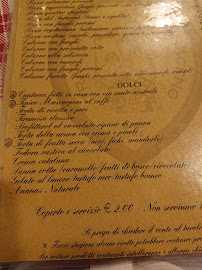 Trattoria Il Saraceno à Arezzo menu