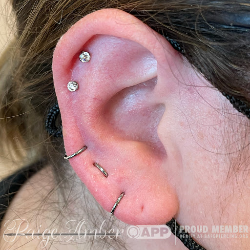 Explore square tattoo ideas, creative tattoo ideas in Oshkosh, available at Piercings by Paige at Big Guns Tattoo