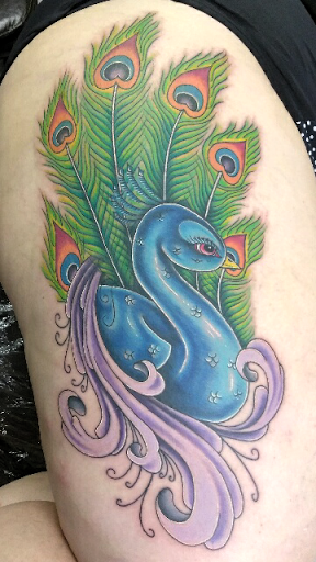 Find beach wave tattoo ideas for your next unique tattoo in Redding at DEADLIFT TATTOO