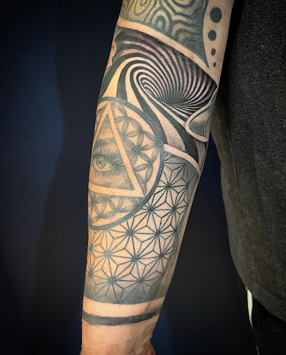 Explore to the moon and back tattoo ideas, creative tattoo ideas in San Diego, available at SoCal Tattoo