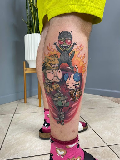 Explore footprint tattoo ideas, creative tattoo ideas in Fort Wayne, available at Studio 13 Tattoo