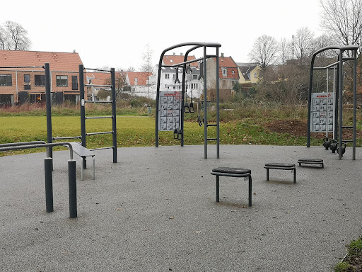 Fitnessplads på Skt. Jørgens Engen in Odense C, Odense