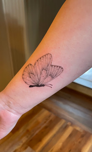 Explore tattoo ideas with writing, creative tattoo ideas in Spokane, available at Ron LeMay Tattoo