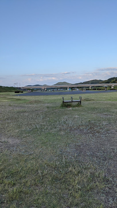 百間川緑地 スケートボード広場