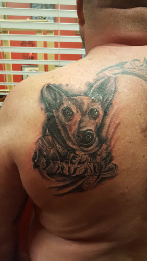 Explore women arm tattoo ideas, creative tattoo ideas in Anderson, available at FearlessTattoos and Piercing