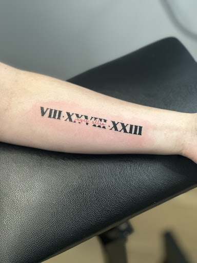 Explore english bulldog tattoo ideas, creative tattoo ideas in Whitehall, available at Beachside Tattoos & Smoke Shop