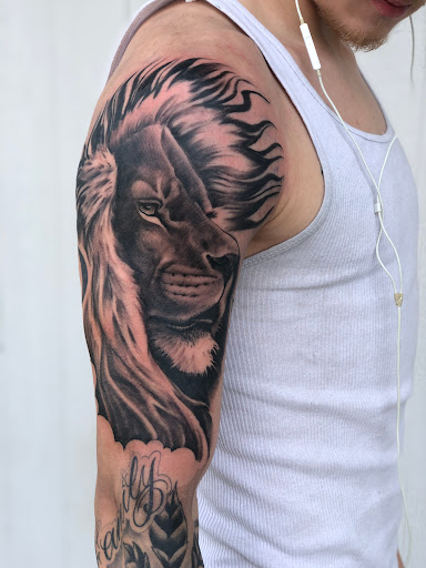 Explore tattoo ideas dog paws, creative tattoo ideas in Greer, available at Inkslingers Electric Tattooing