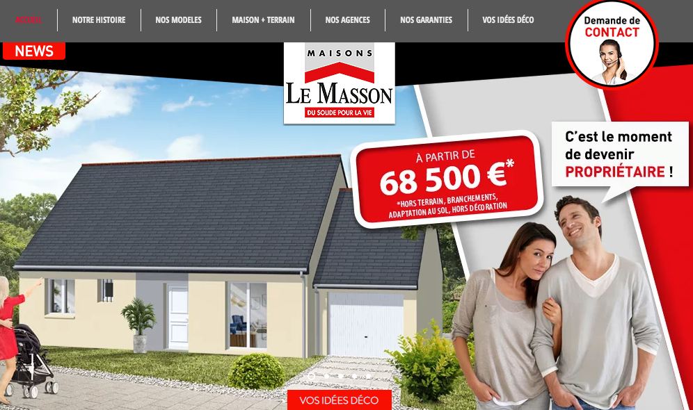 Maisons Le Masson à Plérin ( )