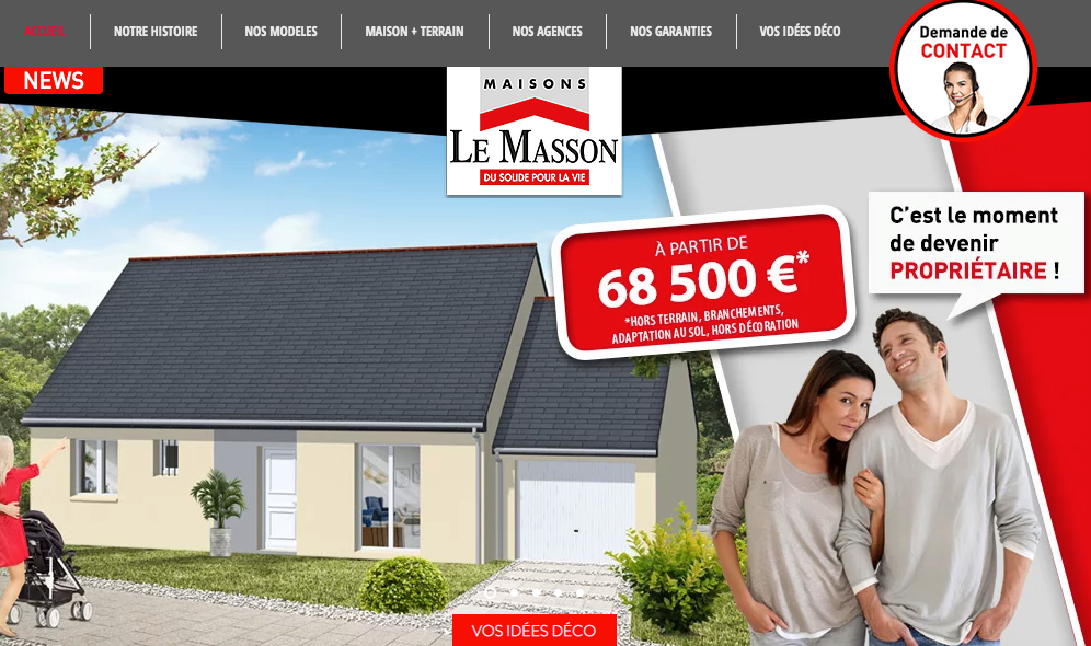 Maisons Le Masson à Plérin