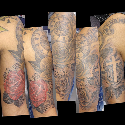 Explore moms name tattoo ideas for men, creative tattoo ideas in Oak Forest, available at Peace Of Art Tattoo And Art Studio