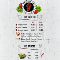 MC KEBAB CAFE à Saint-Alban carte