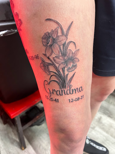 Explore adventure time tattoo ideas, creative tattoo ideas in Linn Creek, available at Hillard Skillard Tattoos, LLC.