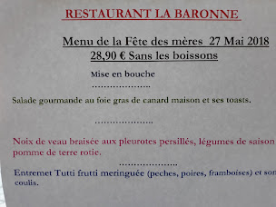 Photo n°1 de Restaurant La Baronne ( Clémentine) à La Gaude ()