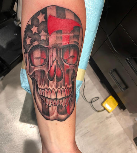 Explore angry tattoo ideas, creative tattoo ideas in Orlando, available at Hart & Huntington Tattoo Co. Orlando