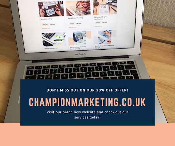 Reviews of Champion Marketing in Watford - Advertising agency