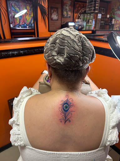 Explore oni tattoo ideas, creative tattoo ideas in Tampa, available at Ink Villains Tattoos