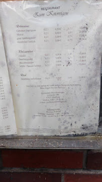 Menu / carte de MAYURI Indisches Spezialitätenrestaurant à Duisburg