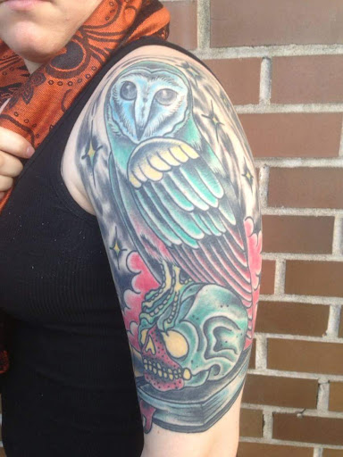 Explore family forearm tattoo ideas, creative tattoo ideas in Lakewood, available at Union Ave Tattoo Company