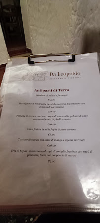 Restaurant italien Ristorante Da Leopoldo Ischia à Forio - menu / carte