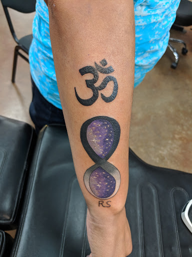 Explore tattoo ideas for men thigh, creative tattoo ideas in Arlington, available at Urbans Tattoo & Piercing Studio