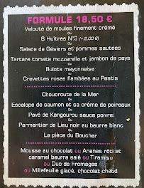 Menu / carte de LE 16 Bis Restaurant à Les Sables-d'Olonne