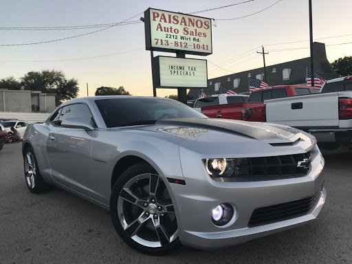 Used Car Dealer «Paisanos Auto Sales», reviews and photos, 2212 Wirt Rd, Houston, TX 77055, USA