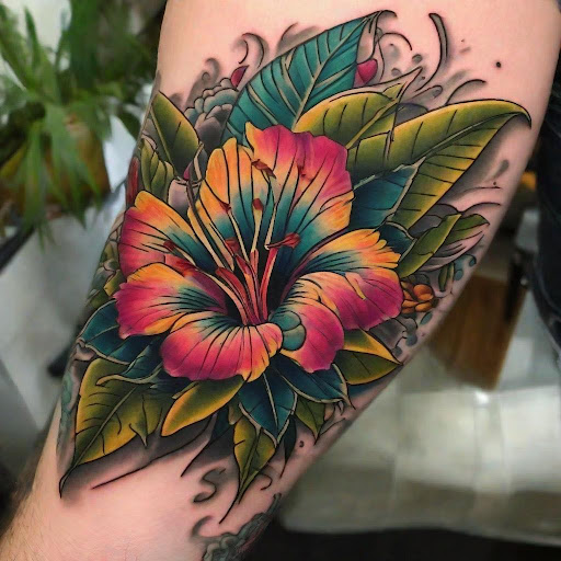 Explore to the moon and back tattoo ideas, creative tattoo ideas in Rockford, available at House Of Pain Tattoo co.