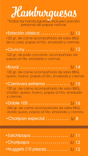 Opinii despre Estación 105 în Ica - Cafetería