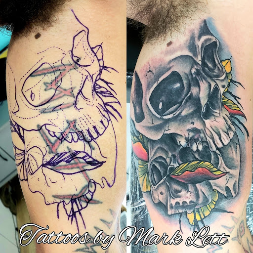 Explore big toe tattoos ideas, creative tattoo ideas in Saint Petersburg, available at Edens Apple Tattoos and Piercings