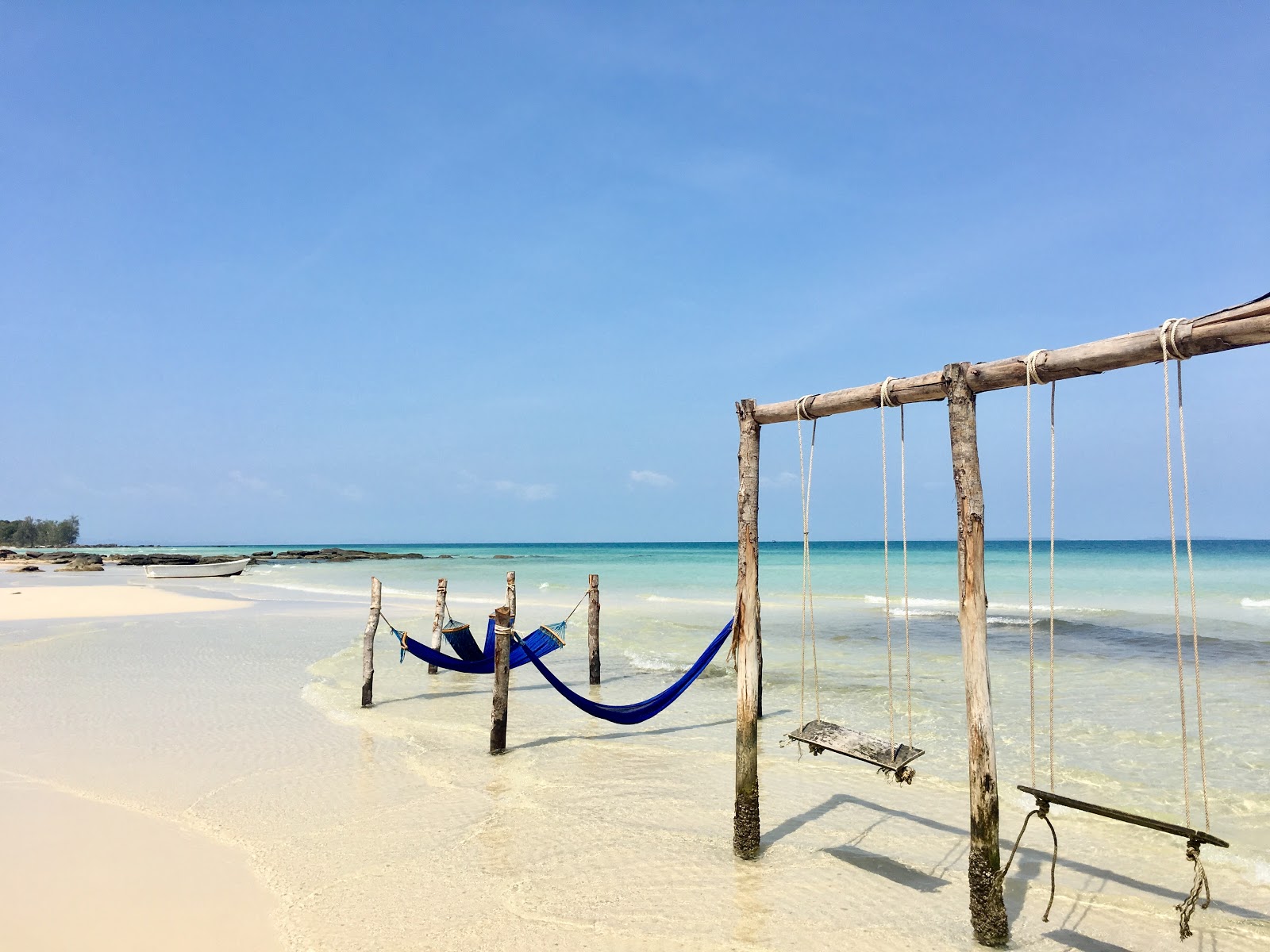 Zdjęcie Pagoda Beach z powierzchnią turkusowa czysta woda