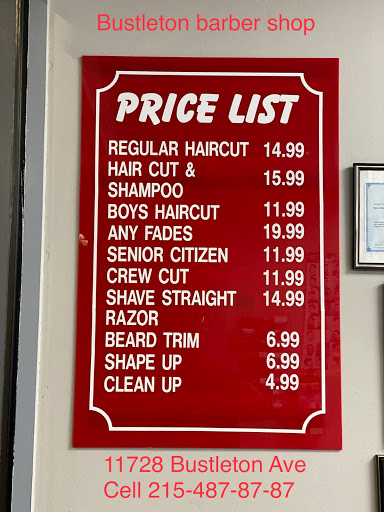 Barber Shop «Bustleton Barber Shop», reviews and photos, 11728 Bustleton Ave, Philadelphia, PA 19116, USA
