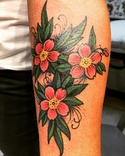 Explore i love you to the moon and back tattoo ideas, creative tattoo ideas in Neptune, available at Neptune Tattooville