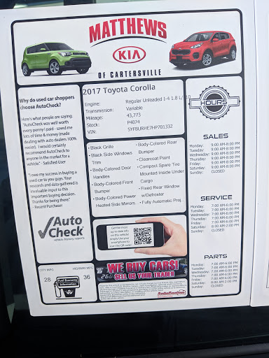 Kia Dealer «Metro Kia Atlanta», reviews and photos, 595 E Main St, Cartersville, GA 30120, USA