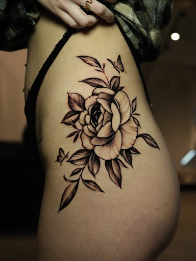 Explore charmander tattoo ideas, creative tattoo ideas in Montgomery, available at Flying Eye Tattoo Studio