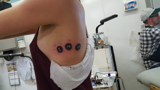 Explore dog name tattoo ideas, creative tattoo ideas in Conway, available at Hero Tattoo