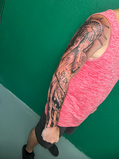Explore hands tattoo ideas, creative tattoo ideas in Roanoke, available at Saint Cecilias Art Studio